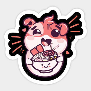 Cute Kawaii Ramen Sticker